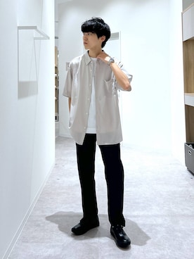 「アイテム（ソックス/靴下）」を使った、りょうさん（メンズ・166cm）の秋コーディネート