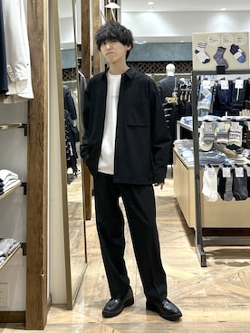 「GLOBAL WORK（グローバルワーク）のアイテム」を使った、りょうさん（メンズ・166cm）の冬コーディネート