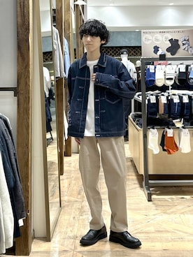 「アイテム（レッグウェア）」を使った、りょうさん（メンズ・166cm・20代）の秋コーディネート