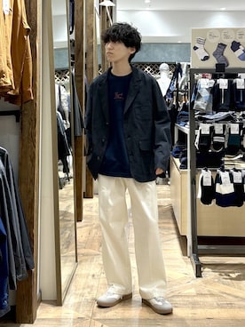 「旅行」｜りょうさん（メンズ・166cm）の春コーディネート