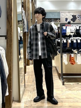 「アイテム（レッグウェア）」を使った、りょうさん（メンズ・166cm・20代）の秋コーディネート