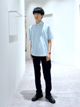 「GLOBAL WORK（グローバルワーク）のアイテム（シューズ）」を使った、りょうさん（メンズ・166cm）の夏コーディネート