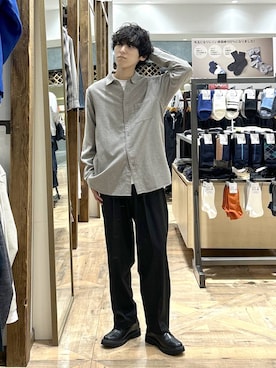 「アイテム（レッグウェア）」を使った、りょうさん（メンズ・166cm・20代）の秋コーディネート