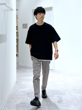 「アイテム（ソックス/靴下）」を使った、りょうさん（メンズ・166cm・20代）の夏コーディネート