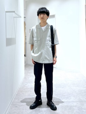 「アイテム（その他シューズ）」を使った、りょうさん（メンズ・166cm）の秋コーディネート