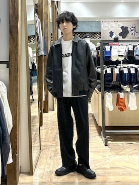 「デート/ロマンティック」｜「アイテム（レッグウェア）」を使った、りょうさん（メンズ・166cm）の秋コーディネート