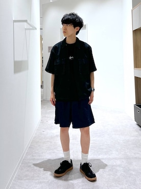 「アイテム（ソックス/靴下）」を使った、りょうさん（メンズ・166cm）の夏コーディネート