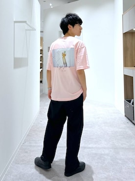 「GLOBAL WORK（グローバルワーク）のアイテム」を使った、りょうさん（メンズ・166cm）の夏コーディネート