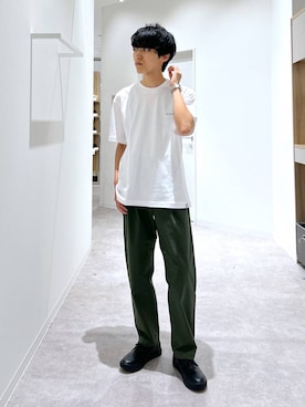 「GLOBAL WORK（グローバルワーク）のアイテム」を使った、りょうさん（メンズ・166cm）の夏コーディネート