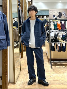 「アイテム（その他シューズ）」を使った、りょうさん（メンズ・166cm・20代）の秋コーディネート