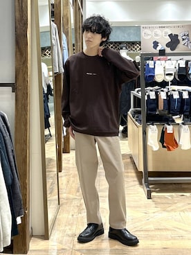 「アイテム（レッグウェア）」を使った、りょうさん（メンズ・166cm・20代）の秋コーディネート