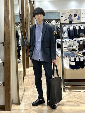 りょうさん（メンズ・166cm）の冬コーディネート