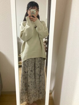 「SWINGLE（スウィングル）のアイテム」を使った、nnnekkaa320さん（レディース・155cm）の冬コーディネート