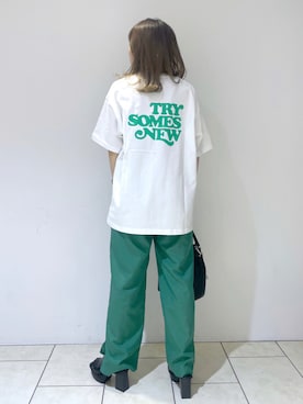 mihoさん（レディース・156cm）の夏コーディネート