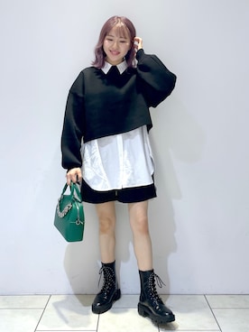 mihoさん（レディース・156cm）の冬コーディネート