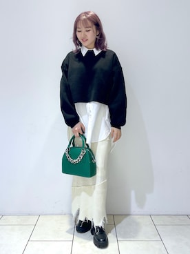 「PAGEBOY CORE」｜mihoさん（レディース・156cm）の冬コーディネート