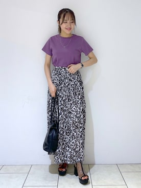 mihoさん（レディース・156cm）の夏コーディネート