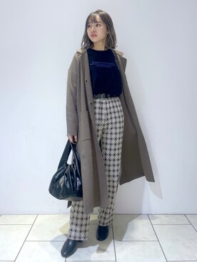 mihoさん（レディース・156cm）の秋コーディネート