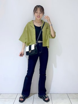 mihoさん(レディース・156cm)の夏コーディネート