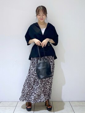 mihoさん（レディース・156cm）の夏コーディネート