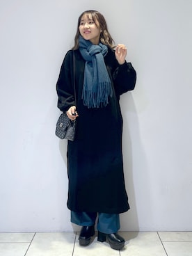 mihoさん（レディース・156cm）の冬コーディネート