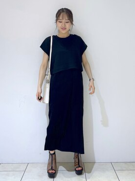 mihoさん（レディース・156cm）の夏コーディネート