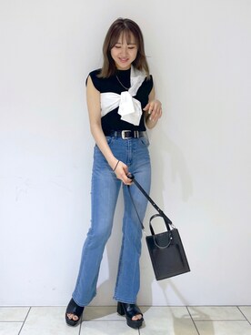 mihoさん（レディース・156cm）の夏コーディネート