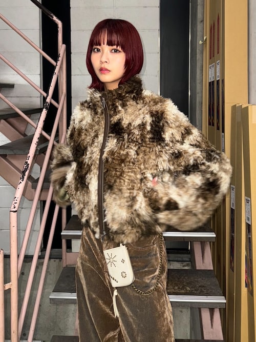 【2025AW】CURLED BOA BZ カールド ボア ブルゾン 秋服 / 2サイズ展開