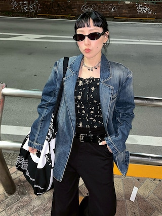 SLY（スライ）の「【LIMITED DENIM LINE】SINGLE DENIM JK-AB シングル