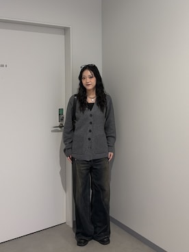 「SLY（スライ）のアイテム（パンツ）」を使った、SLY officialさん（レディース・156cm）の秋コーディネート