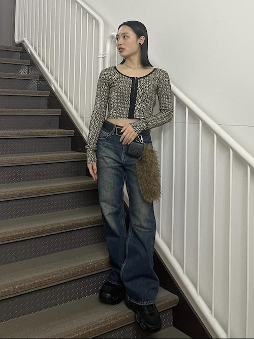 トップス Andequal glitter lib knit glitter lib knit – andequal