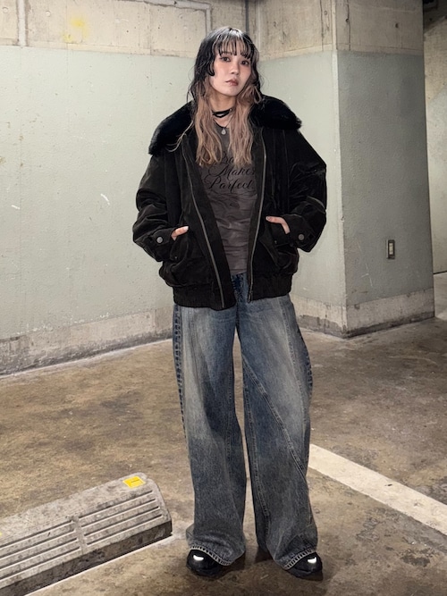 J/W SWITCHING STRAIGHT PT ジャストウエスト スイッチング