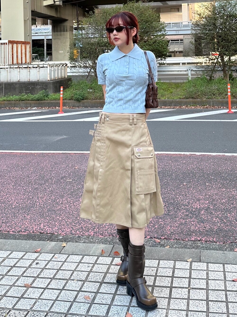 Dickies(R) L/W PLEATS SK ディッキーズ ローウエスト プリーツ