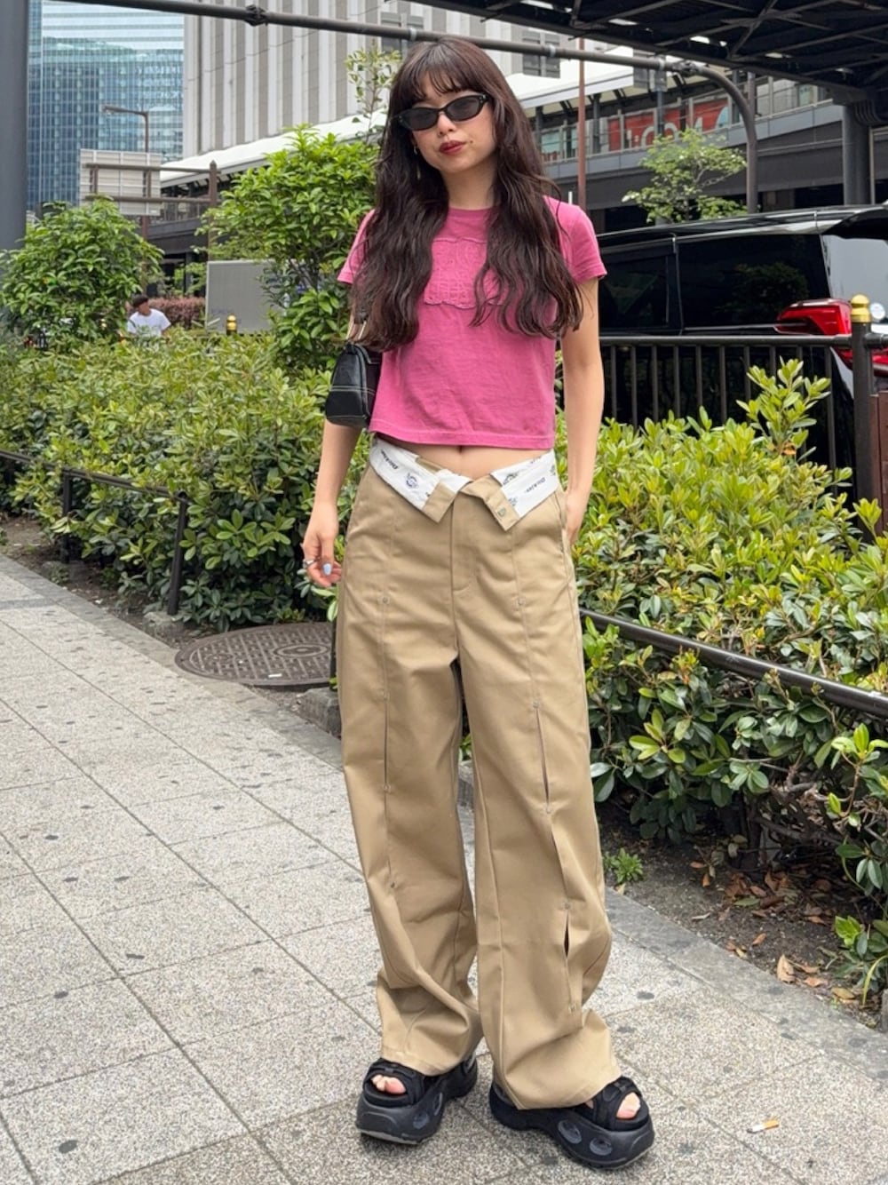 SLY Dickies ホール ストレート パンツ Dickies(R) HOLE STRAIGHT PT ディッキーズ ホール ストレート