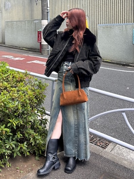 「アイテム（ブルゾン）」を使った、SLY officialさん（レディース・168cm）の夏コーディネート