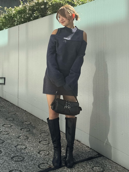 新色追加】FRONT BUCKLE HOBO BAG フロント バックル ホーボー