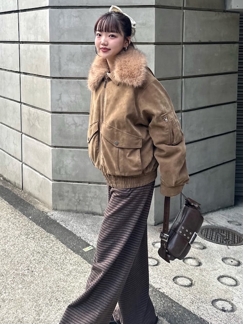 【2025AW】WASHED PUFFER BZ ウォッシュド パッファー ブルゾン 秋服