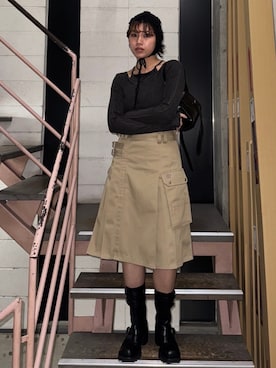 SLY officialさん（レディース・159cm）の春コーディネート