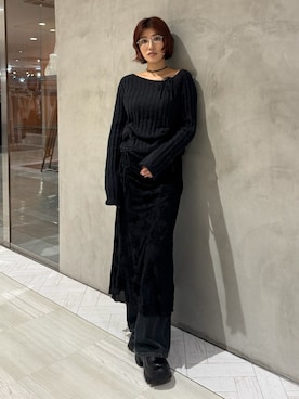 「ワントーンスタイル」｜SLY officialさん（レディース・161cm）の秋コーディネート