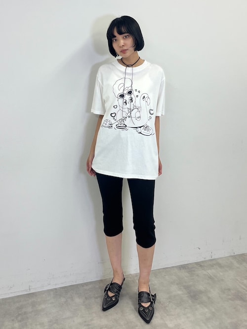tシャツ Esther Bunny x SLY LOOSE T/SH エスターバニー スライ ルーズ Tシャツ 夏服 半袖 レディース Esther Bunny x SLY LOOSE T/SH エスターバニー スライ ルーズ T