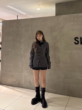 「ガーリーカジュアル」｜SLY officialさん（レディース・161cm）の秋コーディネート