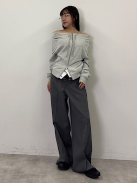 「ワントーンスタイル」｜SLY officialさん（レディース・160cm）の秋コーディネート