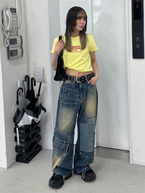 sly L／W REMAKE STRAIGHT パンツ SLY | L／W REMAKE STRAIGHT パンツ (ストレート ) |SHEL'TTER WEBSTORE O3679265505 4