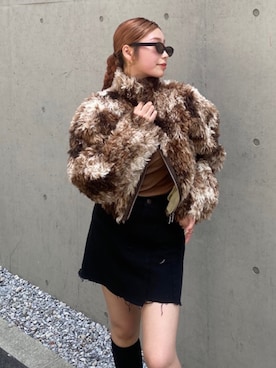 「アイテム（ブルゾン）」を使った、SLY officialさん（レディース・157cm）の夏コーディネート