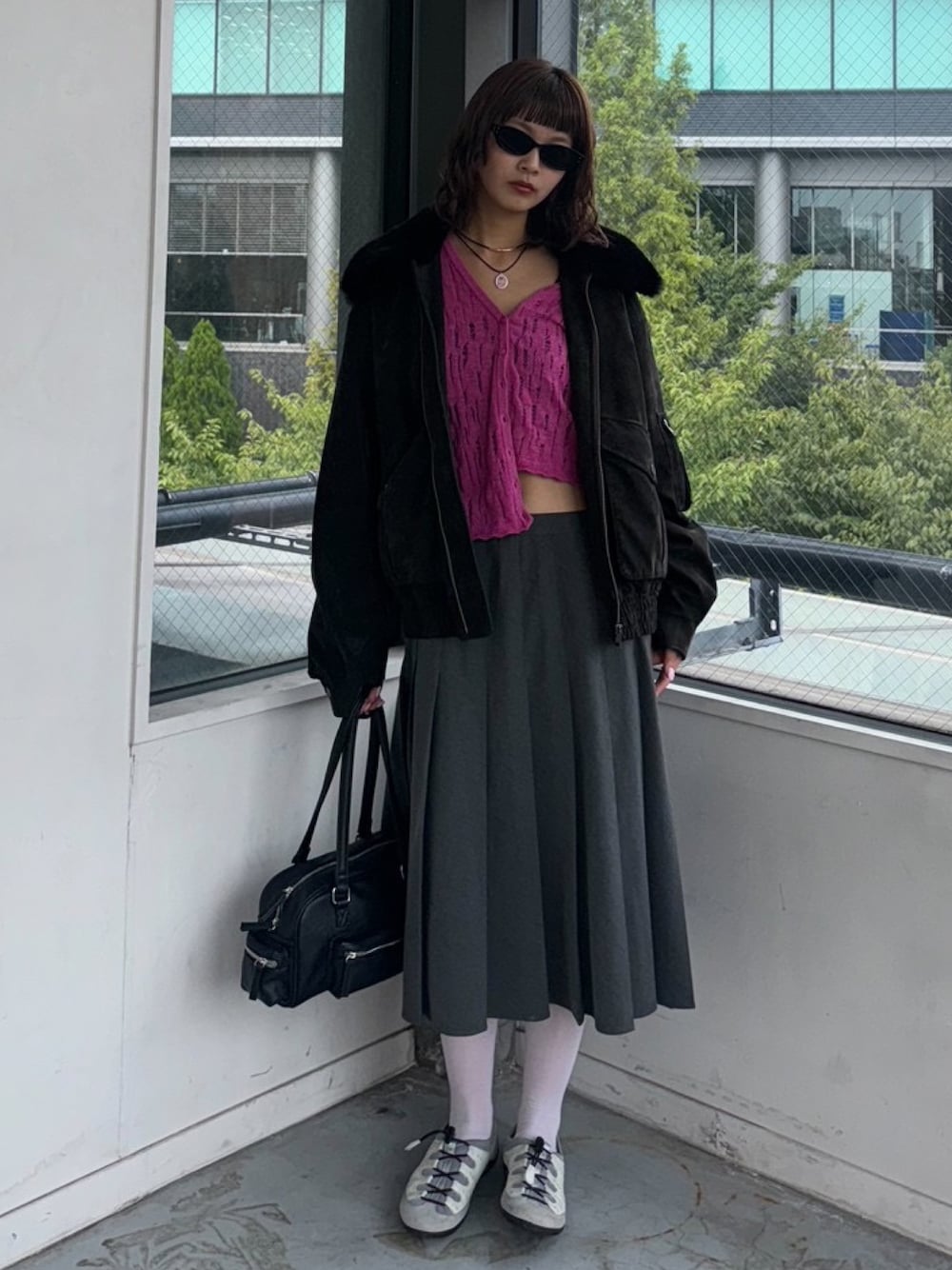 SLY WASHED PUFFER BZ ウォッシュド パッファー ブルゾン WASHED