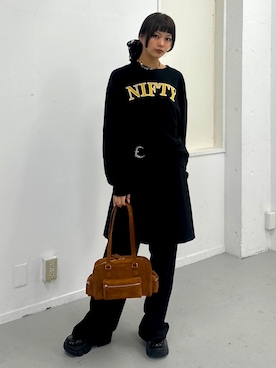 「モノトーンスタイル」｜SLY officialさん（レディース・164cm）の秋コーディネート