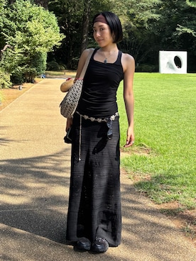 「SLY（スライ）のアイテム」を使った、SLY officialさん（レディース・156cm）の夏コーディネート