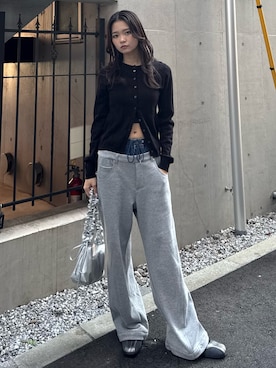 「ニット/セーター」｜SLY officialさん（レディース・166cm）の秋コーディネート