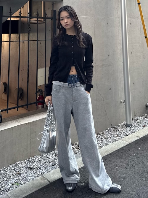 セール】LAYERED WAIST DOCKING CUT PT レイヤード ウエスト