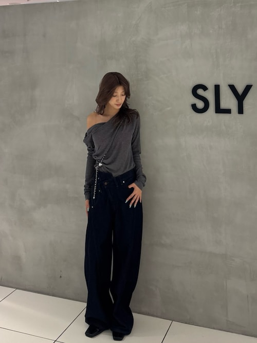 TUCK DRAPE CUT TOPS タックドレープカットトップス 秋服